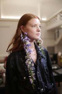 Backstage at Alexis Mabille RTW Spring 2018