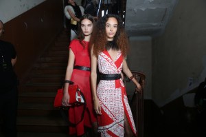 Backstage at Altuzarra RTW Spring 2018