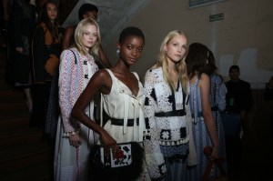 Backstage at Altuzarra RTW Spring 2018