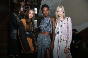 Backstage at Altuzarra RTW Spring 2018