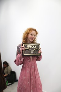 Backstage at Gucci RTW Spring 2018