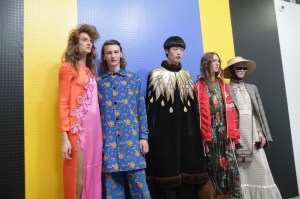 Backstage at Gucci RTW Spring 2018