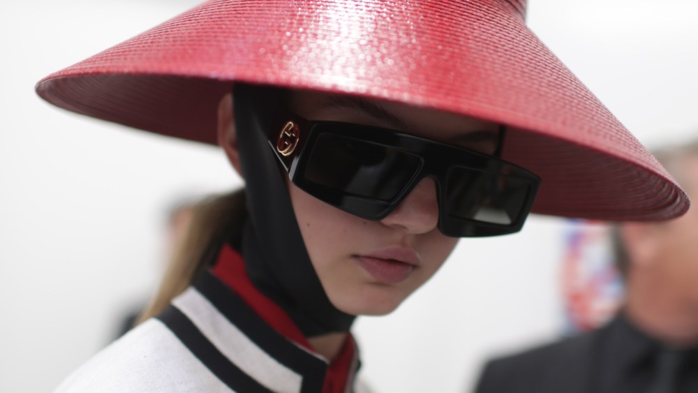 Backstage at Gucci RTW Spring 2018