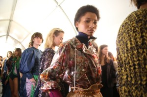 Backstage at Isabel Marant RTW Spring 2018