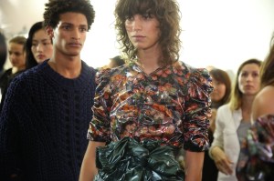 Backstage at Isabel Marant RTW Spring 2018