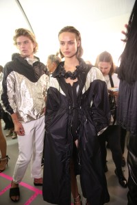 Backstage at Isabel Marant RTW Spring 2018