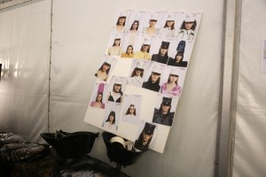 Backstage at Nina Ricci RTW Spring 2018