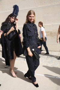 Backstage at Nina Ricci RTW Spring 2018