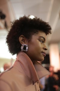 Backstage at Off-White RTW Spring 2018