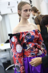 Backstage at Rochas RTW Spring 2018
