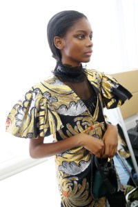 Backstage at Rochas RTW Spring 2018