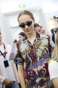 Backstage at Rochas RTW Spring 2018
