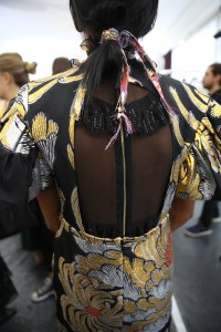 Backstage at Rochas RTW Spring 2018