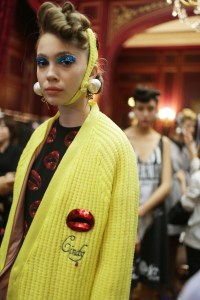 Backstage at Undercover RTW Spring 2018