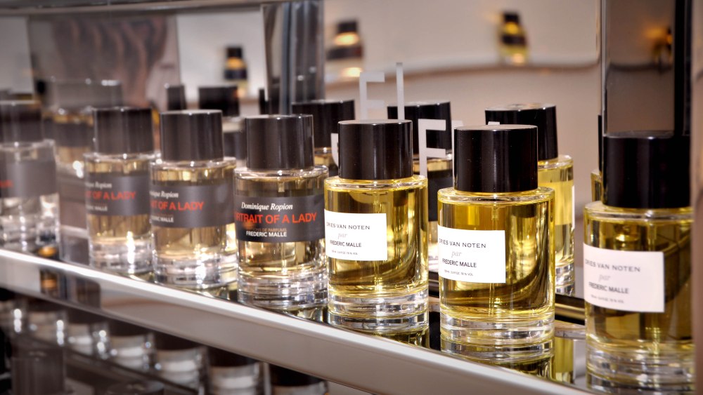 Scents in Editions de Parfums Frédéric Malle store in Milan.