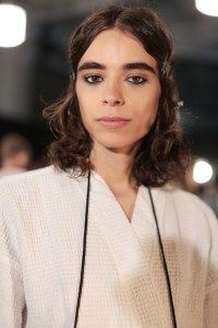 Backstage at Coach 1941 RTW Spring 2018