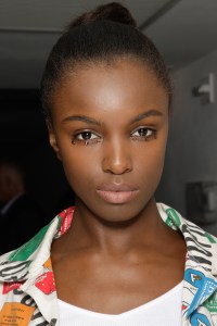 Backstage at Jeremy Scott RTW Spring 2018