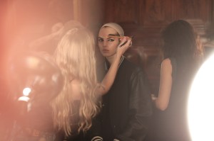 Backstage at Marc Jacobs RTW Spring 2018