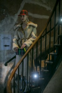 Backstage at Burberry RTW Spring 2018