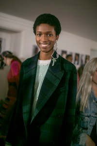 Backstage at Burberry RTW Spring 2018