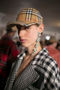 Backstage at Burberry RTW Spring 2018