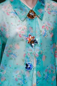 Details at Christopher Kane RTW Spring 2018