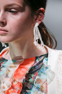 Details at Christopher Kane RTW Spring 2018