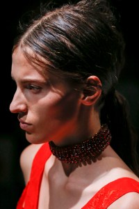 Details at Christopher Kane RTW Spring 2018