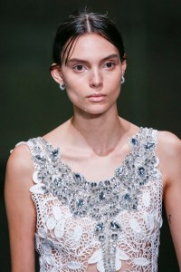 Details at Christopher Kane RTW Spring 2018