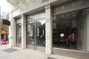 The Coach store in SoHo.