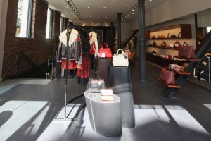 The Coach store in SoHo.