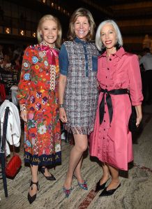 Audrey Gruss, Jamie Gregory and Linda FargoCouture Council Luncheon, Spring Summer 2018, New York Fashion Week, USA - 06 Sep 2017