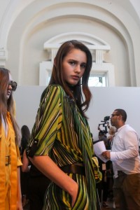 Backstage at Elie Saab RTW Spring 2018