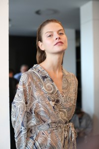 Backstage at Etro RTW Spring 2018