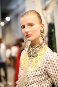 Backstage at Etro RTW Spring 2018
