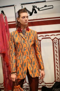Backstage at Etro RTW Spring 2018