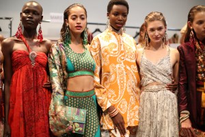 Backstage at Etro RTW Spring 2018