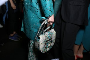 Backstage at Salvatore Ferragamo RTW Spring 2018