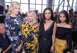 Nicole Kidman, Naomi Watts, Catherine Zeta-Jones and Carys Zeta Douglas
