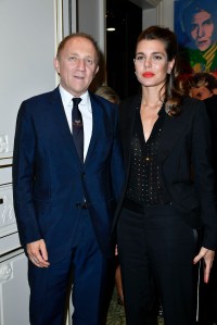 François-Henri Pinault and Charlotte Casiraghi