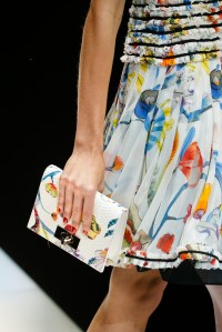 Details at Giorgio Armani RTW Spring 2018