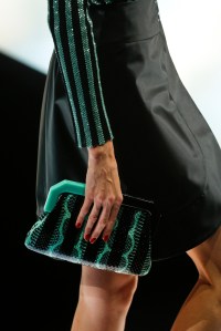 Details at Giorgio Armani RTW Spring 2018