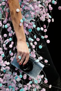 Details at Giorgio Armani RTW Spring 2018