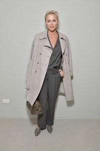 Charlene, Princess of Monaco Front Row at Giorgio Armani RTW Spring 2018