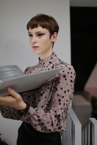 Backstage at Fendi RTW Spring 2018