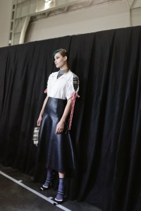 Backstage at Fendi RTW Spring 2018