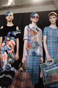 Backstage at Fendi RTW Spring 2018