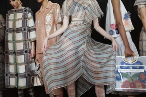 Backstage at Fendi RTW Spring 2018