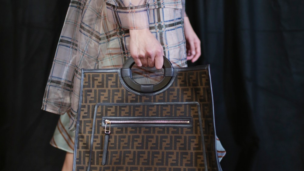 Backstage at Fendi RTW Spring 2018