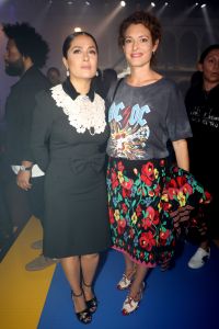 Salma Hayek Pinault and Ginevra Elkann